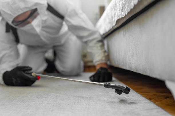 Professional Pest Control technician working in Pine Grove Mills, PA